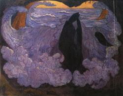 Georges Lacombe The Violet Wave Norge oil painting art